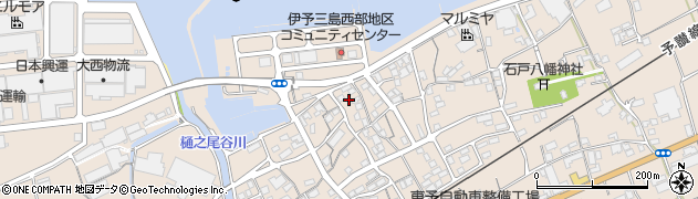 愛媛県四国中央市寒川町1074周辺の地図