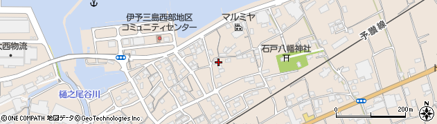 愛媛県四国中央市寒川町916周辺の地図