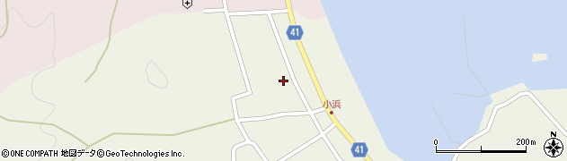 愛媛県松山市小浜40周辺の地図