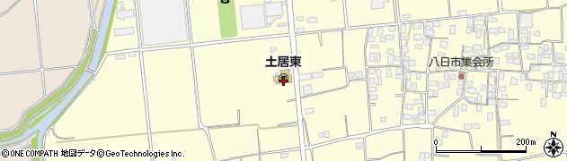 四国中央市役所　土居施設土居東幼稚園非常用周辺の地図
