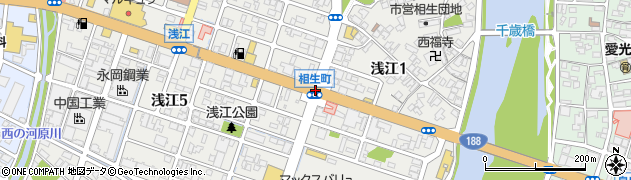 相生町周辺の地図