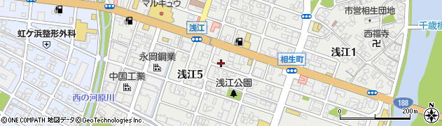 博多金龍 山口光店周辺の地図