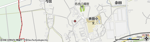 山口県柳井市余田小平尾1340周辺の地図
