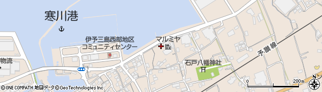 愛媛県四国中央市寒川町864周辺の地図