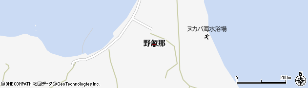 愛媛県松山市野忽那周辺の地図
