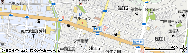ヘアースタジオＩＷＡＳＡＫＩ　山口光店周辺の地図