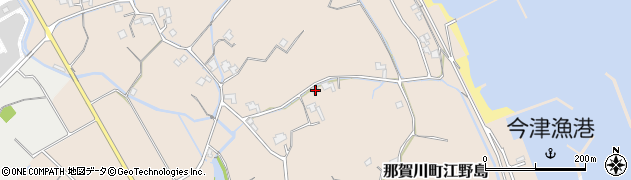 徳島県阿南市那賀川町江野島435周辺の地図