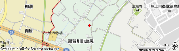 徳島県阿南市那賀川町島尻397周辺の地図