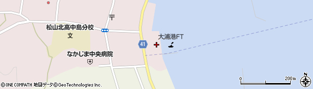 中島汽船株式会社　中島支店周辺の地図