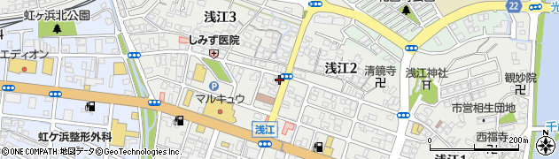 光浅江郵便局 ＡＴＭ周辺の地図