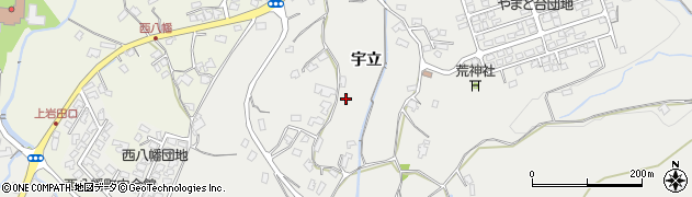 山口県光市三輪（宇立）周辺の地図