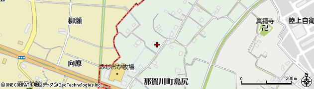 徳島県阿南市那賀川町島尻438周辺の地図
