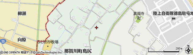 徳島県阿南市那賀川町島尻379周辺の地図