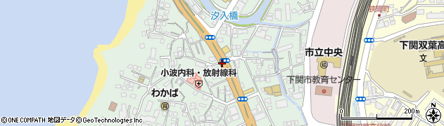汐入町周辺の地図