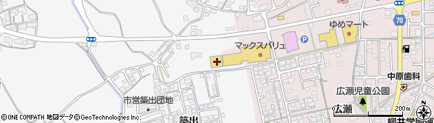 ダイソーマックスバリュ柳井新庄店周辺の地図