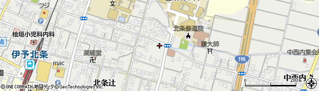 愛媛県松山市北条辻188周辺の地図