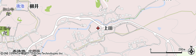 山口県柳井市柳井上田周辺の地図