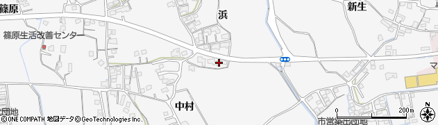 山口県柳井市新庄浜349周辺の地図