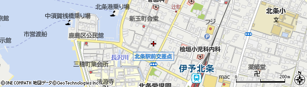 愛媛県松山市北条辻1407周辺の地図