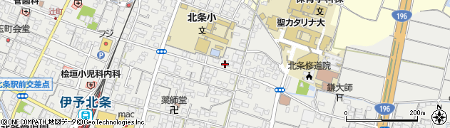 愛媛県松山市北条辻110周辺の地図