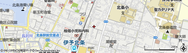 愛媛県松山市北条辻219周辺の地図