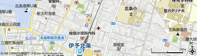 愛媛県松山市北条辻220周辺の地図