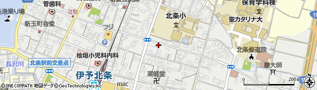 愛媛県松山市北条辻212周辺の地図