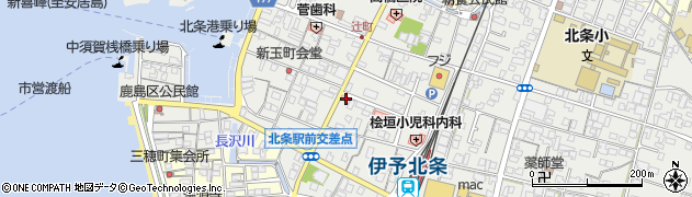 愛媛県松山市北条辻1346周辺の地図