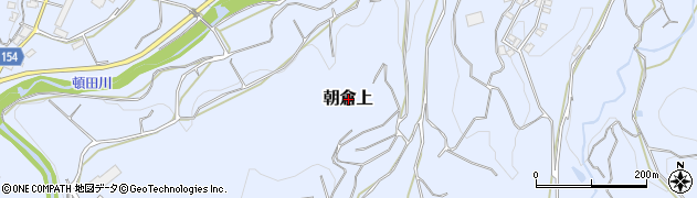 愛媛県今治市朝倉上周辺の地図