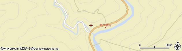 和歌山県田辺市龍神村龍神263周辺の地図