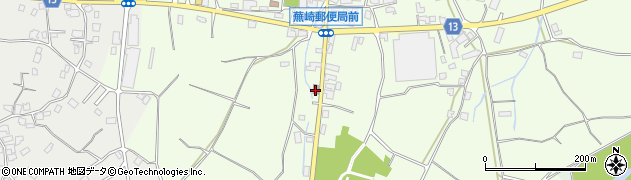蕪崎郵便局周辺の地図