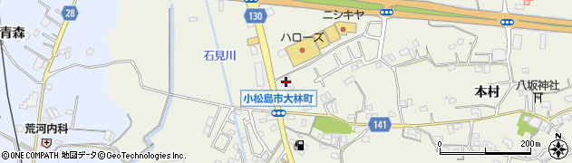 徳島県小松島市大林町宮ノ本周辺の地図