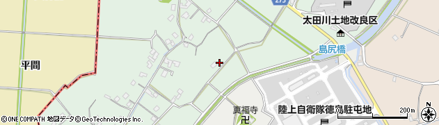 徳島県阿南市那賀川町島尻660周辺の地図