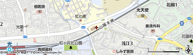 山口県光市中村町31周辺の地図