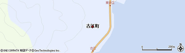 三重県尾鷲市古江町周辺の地図