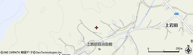 山口県光市岩田（上岩田）周辺の地図