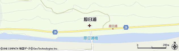 和歌山県日高郡日高川町原日浦212周辺の地図