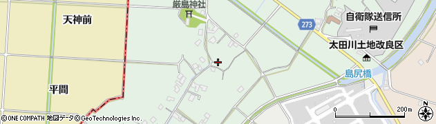 徳島県阿南市那賀川町島尻636周辺の地図