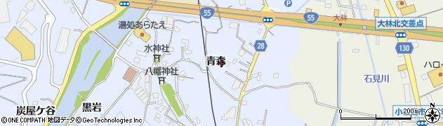 徳島県小松島市立江町（青森）周辺の地図