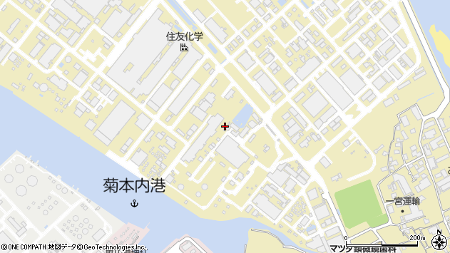 〒792-0801 愛媛県新居浜市菊本町の地図