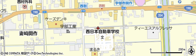 西日本自動車学校周辺の地図
