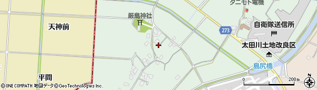 徳島県阿南市那賀川町島尻642周辺の地図