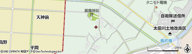 徳島県阿南市那賀川町島尻591周辺の地図