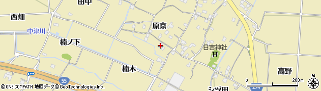 徳島県小松島市坂野町楠木周辺の地図
