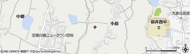 山口県柳井市余田（小原）周辺の地図