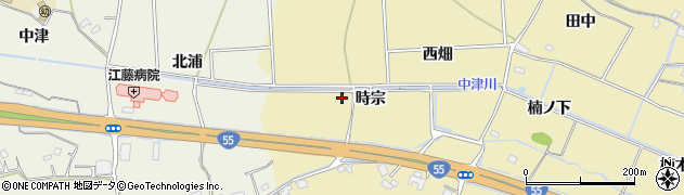 徳島県小松島市坂野町（時宗）周辺の地図