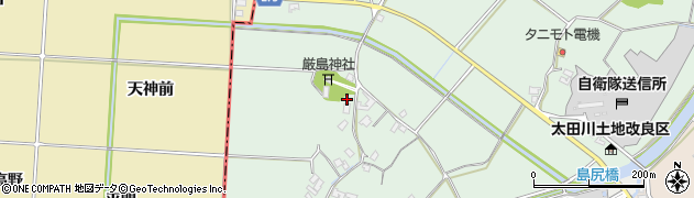 徳島県阿南市那賀川町島尻590周辺の地図