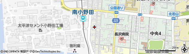 小野田本通南郵便局 ＡＴＭ周辺の地図