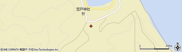 山口県下松市笠戸島184周辺の地図
