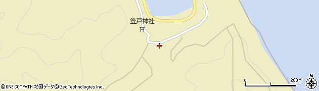山口県下松市笠戸島177周辺の地図